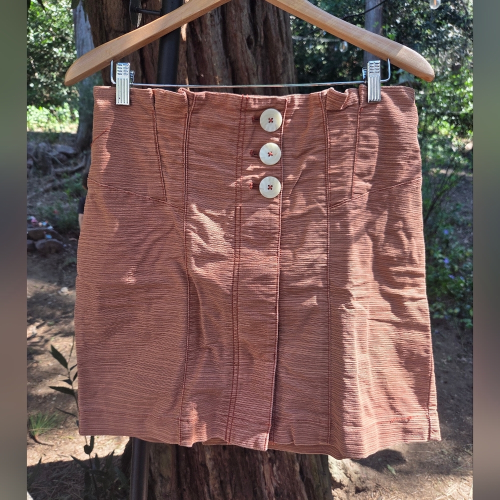 Free People Every Minute‎ Every Hour Mini Skirt Size 12